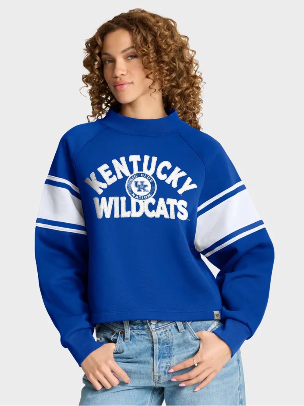Fanatics Kentucky Wildcats Royal Blue Crewneck Sweatshirt Size XL NWT